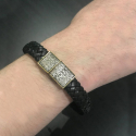 Браслет кожаный