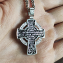 Крест «Спас Нерукотворный. Молитва Да воскреснет Бог»