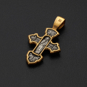 Православный крестик с Сергием Радонежским