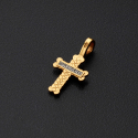 Православный крестик с Распятием и молитвой "Спаси и Сохрани"