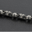 Цепь литая с орнаментом 4 мм