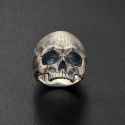 Серебряное кольцо «Memento mori»