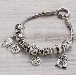 Бусины серебро 925 пробы