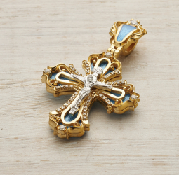 Крестики с эмалью