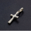 Маленький крест с аметистом, кабошон