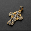 Крест «Голгофский православный крест с орнаментом»