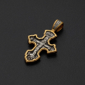 Православный крестик с Сергием Радонежским
