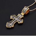 Крест «Распятие Христово. Деисус. Святая Троица. Спас Нерукотворный»