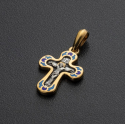 Православный крест с эмалью