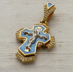 Крестики с камнями