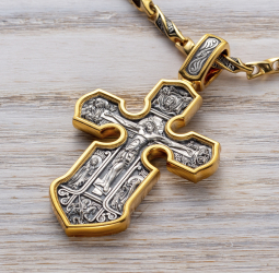 Позолоченные крестики