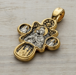 Крестики с Богородицей